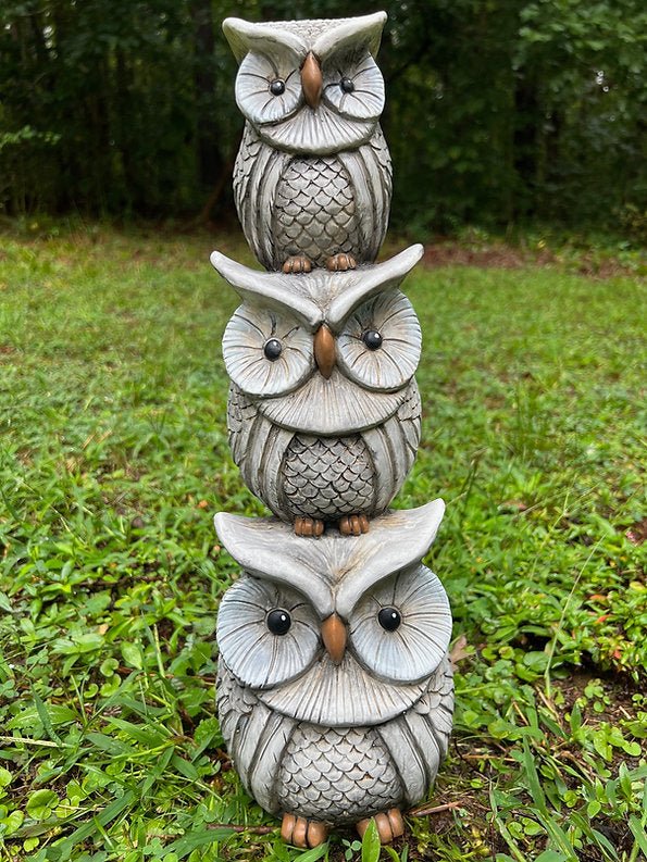 3 Owls Statue (18