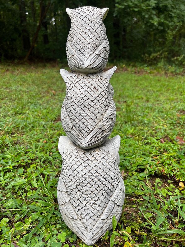 3 Owls Statue (18