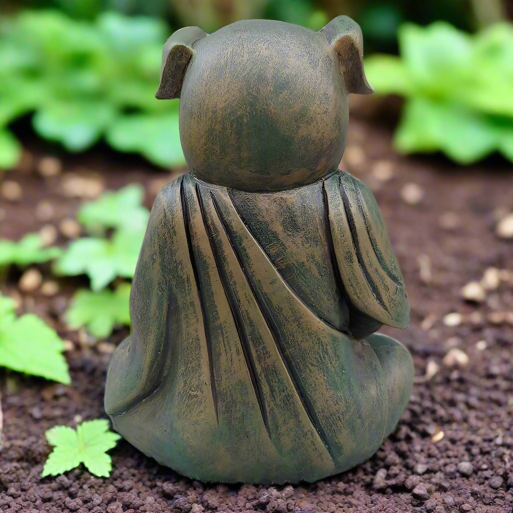 Buddha Dog Statue (9