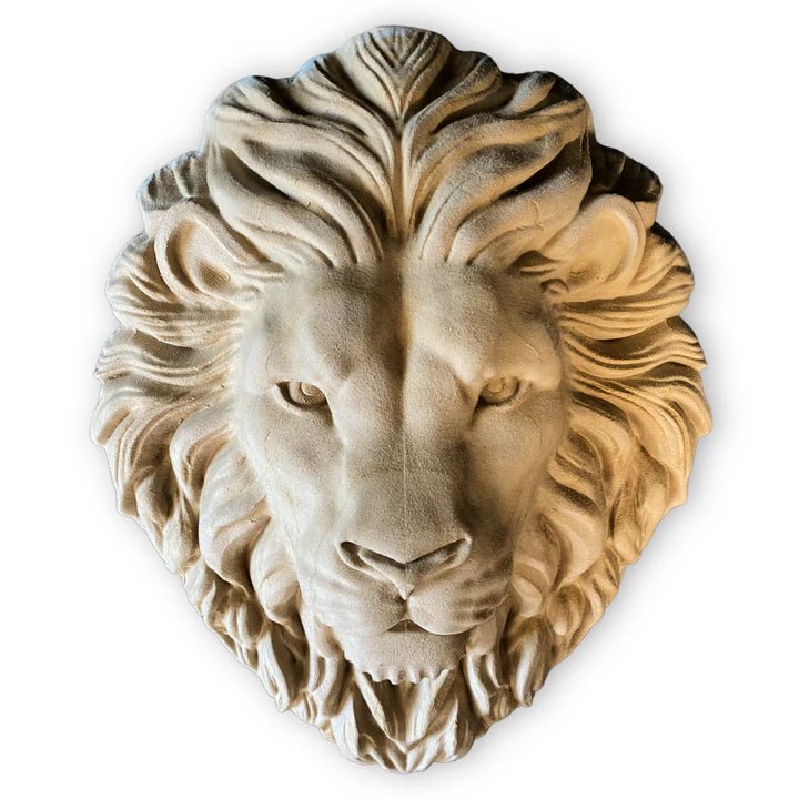 Lion's Head Wall Plaque (19