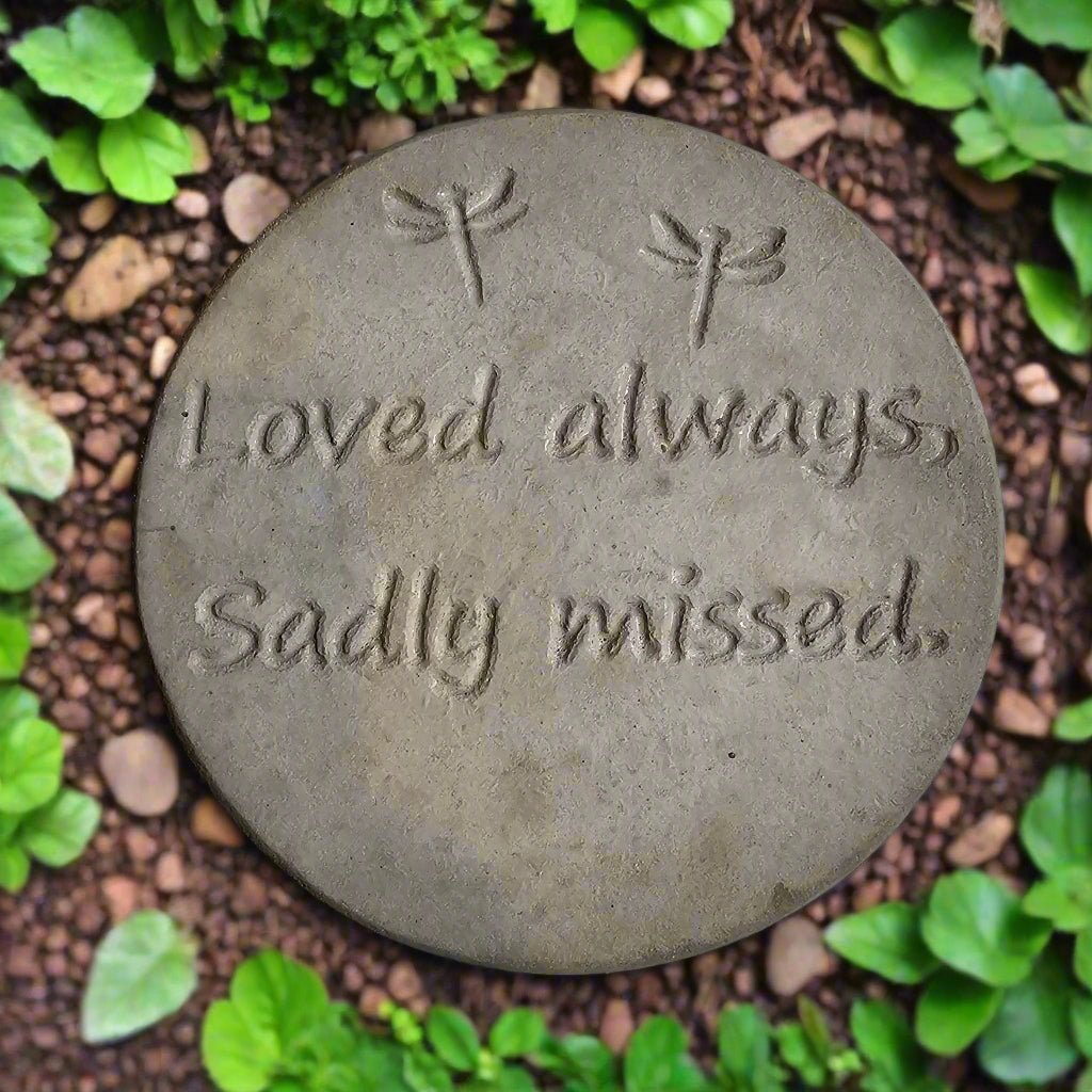 Loved Always Memorial Plaque (7.75