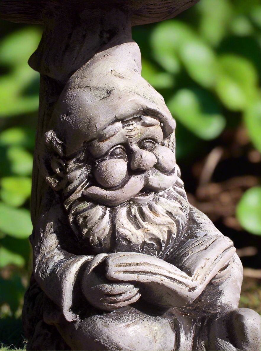 Reading Gnome Statue (13